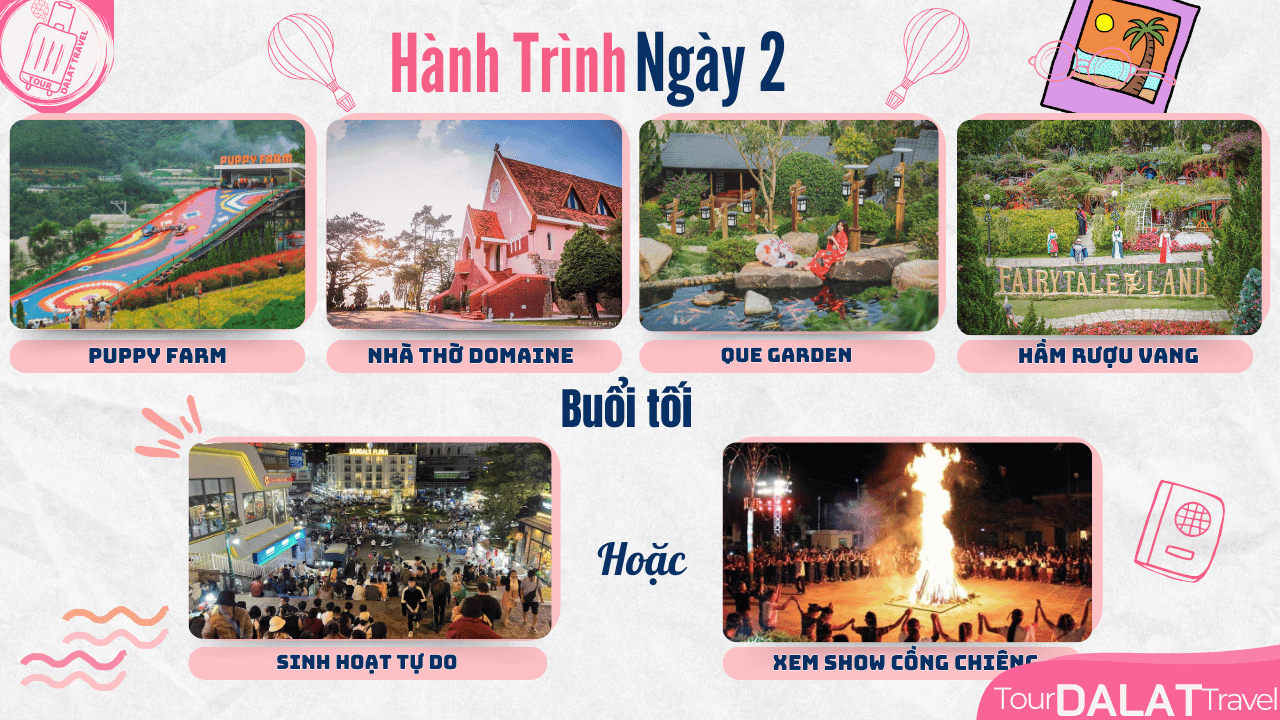 Tour Đà Lạt 3 ngày 3 đêm - Ngày 2
