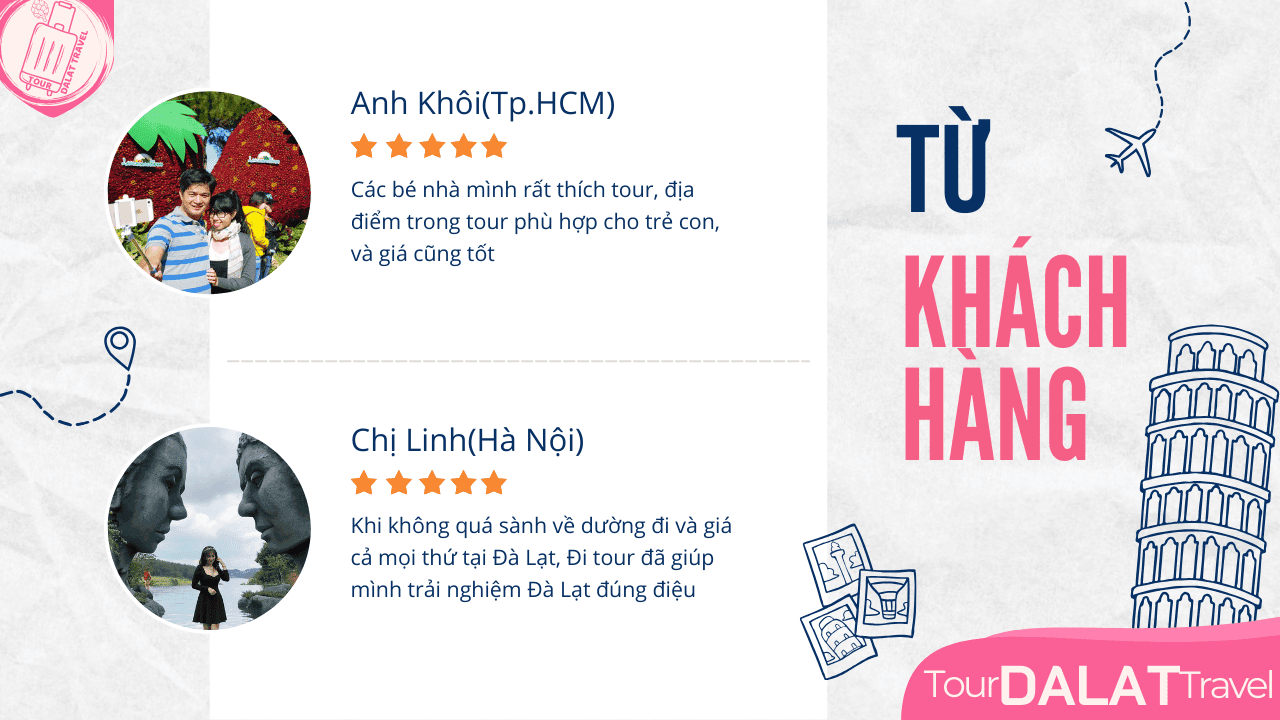 Tour Đà Lạt 3 ngày 3 đêm-Phản hồi
