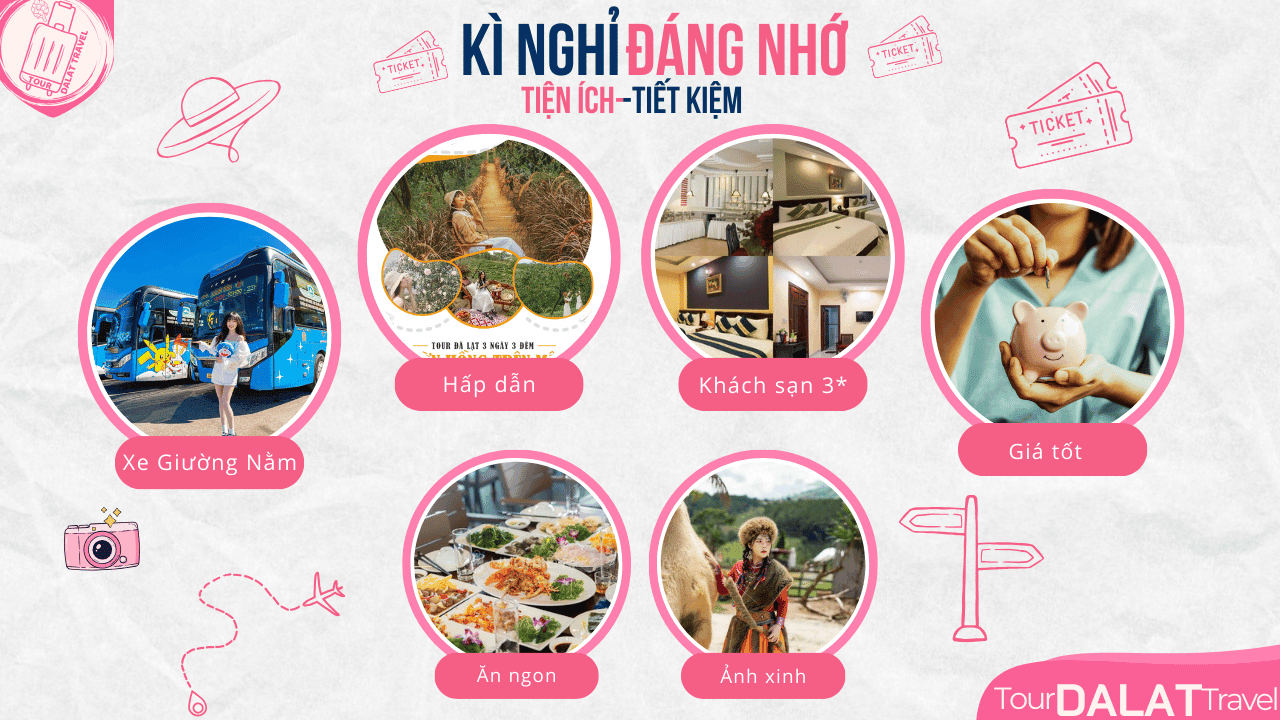 Tour đi Đà Lạt 3 ngày 3 đêm