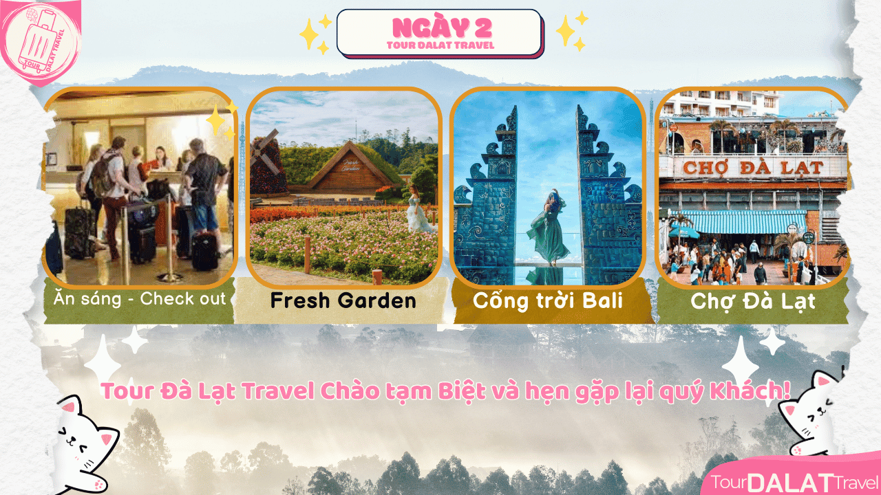 Tour Đà Lạt 2 ngày 1 đêm - Ngày 2