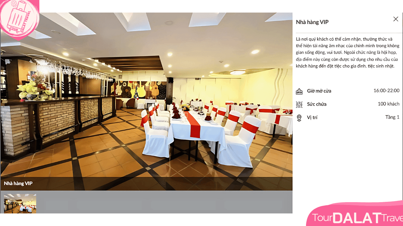 Khách Sạn Mường Thanh Holiday Đà Lạt-Nhà Hàng
