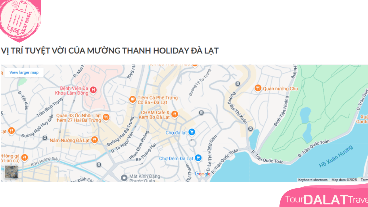 Khách Sạn Mường Thanh Holiday Đà Lạt-Vị Trí